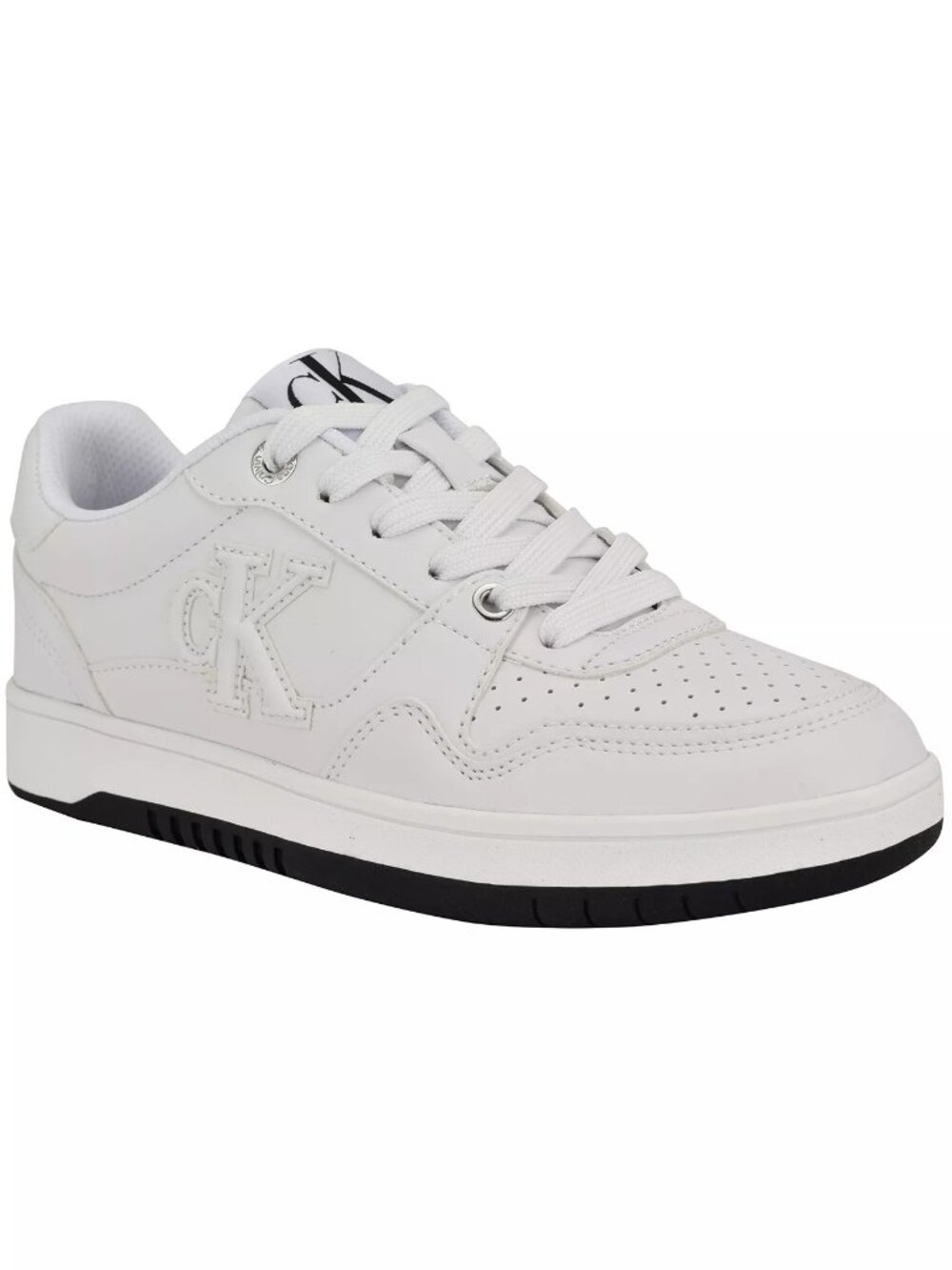 #75 Calvin Klein Henlea Women's Shoes White : 8 M, Synthetic